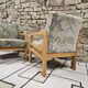 Paire de fauteuil chauffeuse 1970 vintage