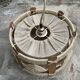Suspension jute et bois de style scandinave