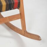 Danish rocking chair by Henning Kjærnulff for EG Kvalitetsmobel, 1960s