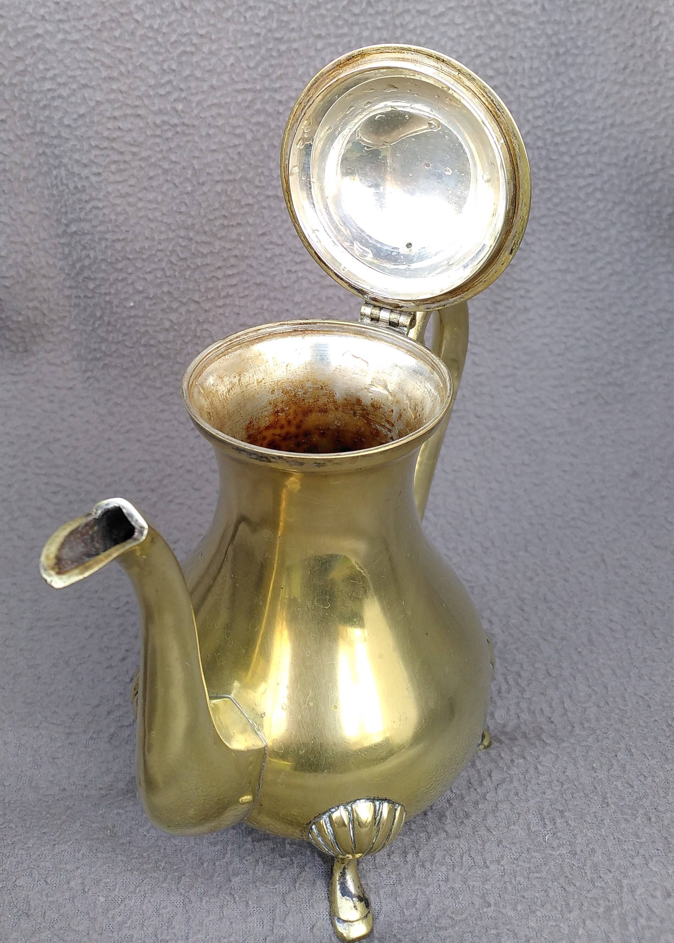 Silver-plated teapot