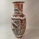 Jp derevia, ceramic vase with pheasants, signed at the bottom