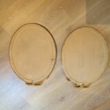 Pair of mirror Louis XVI 50X35cm