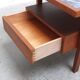 Walnut coffee table with ceramic tile by Jos De Mey for Van Den Berghe-Pauvers, 1960s