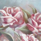 Oil painting bouquet of flowers 60x50 cm