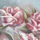 Oil painting of a bouquet of flowers 60x50 cm