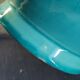 Pied de lampe boule turquoise