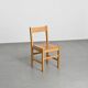 Solid pine chairs, La Cascade Residence, Les Arcs 1600, 1970