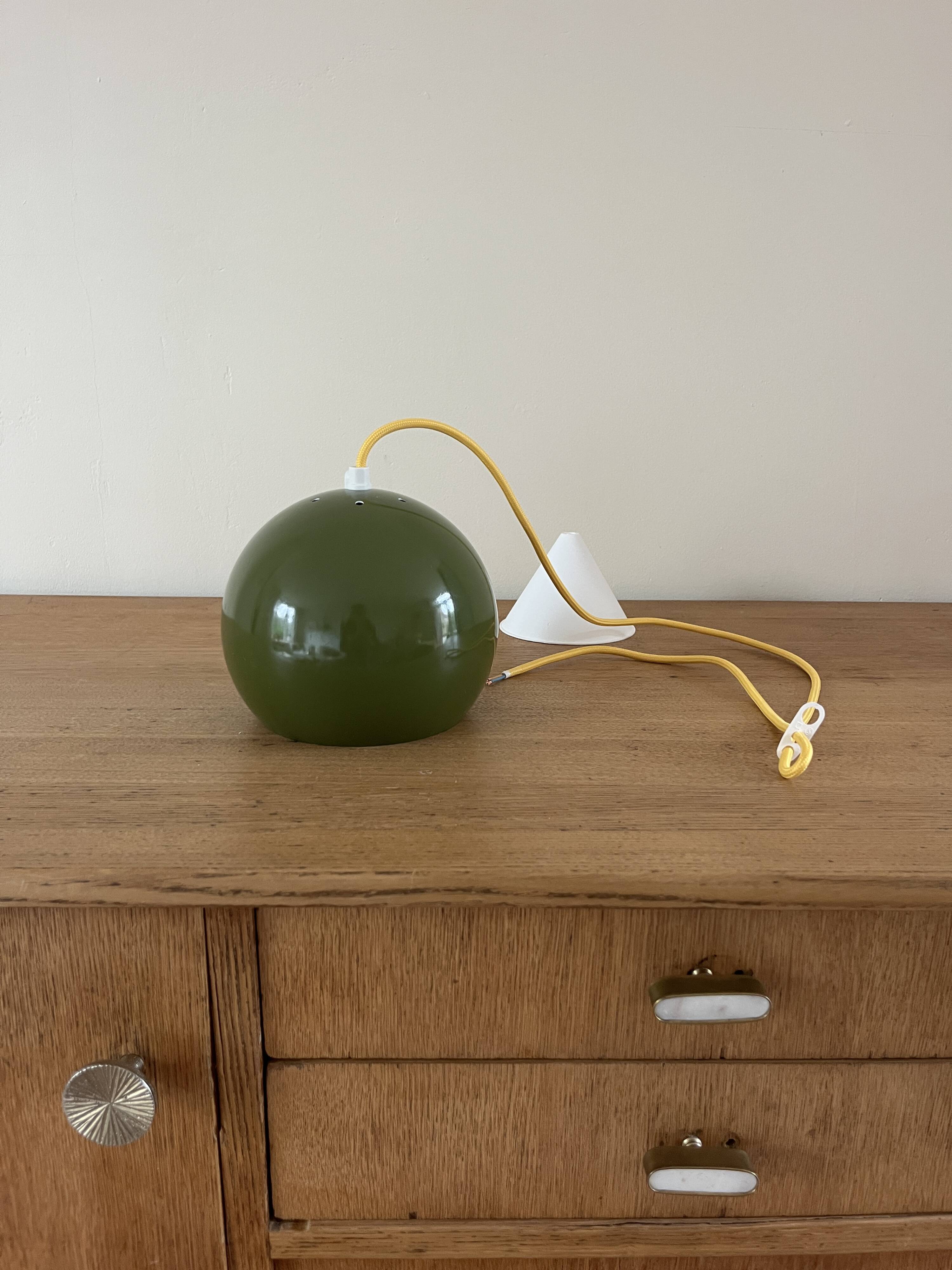 Vintage Danish Topan style pendant