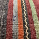 Vintage turkish kilim cushion cover , 120 x 40 cm