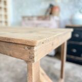 Ancien table pliante