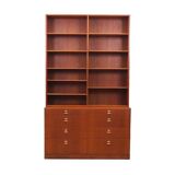 Teak bookcase, Danish design, 1960s, designer: Børge Mogensen