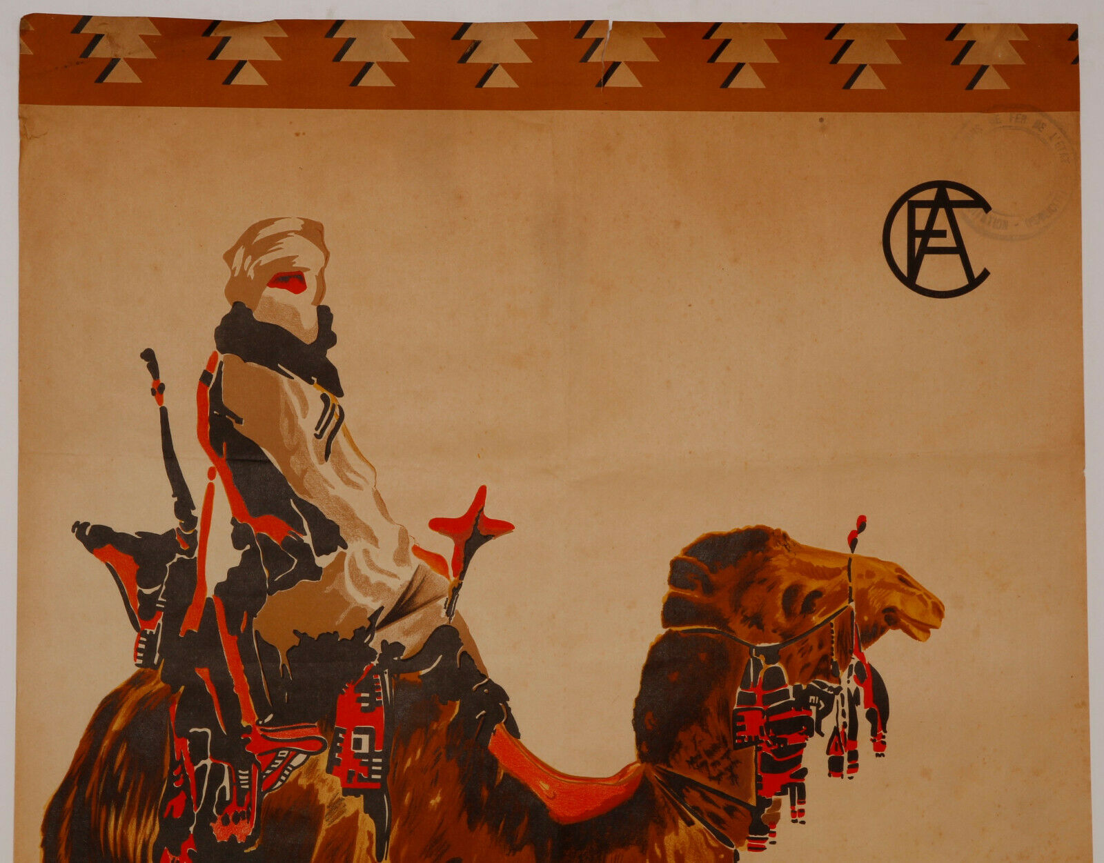 Poster by Roger Irriera "The Algerian South"