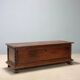 18th-century walnut chest with mouldings