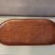 Oval top in exotic wood 1950