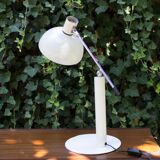 Vintage white desk lamp