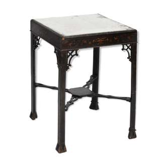 Table carrée anglo-chinoise, 19ème siècle