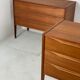 2x Kai Kristiansen teak chest of drawers for Aksel Kjersgaard