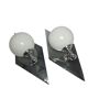 Art Deco sconces, Poland, 1960s, set of 2