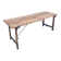 Table en bois pliante de guingette
