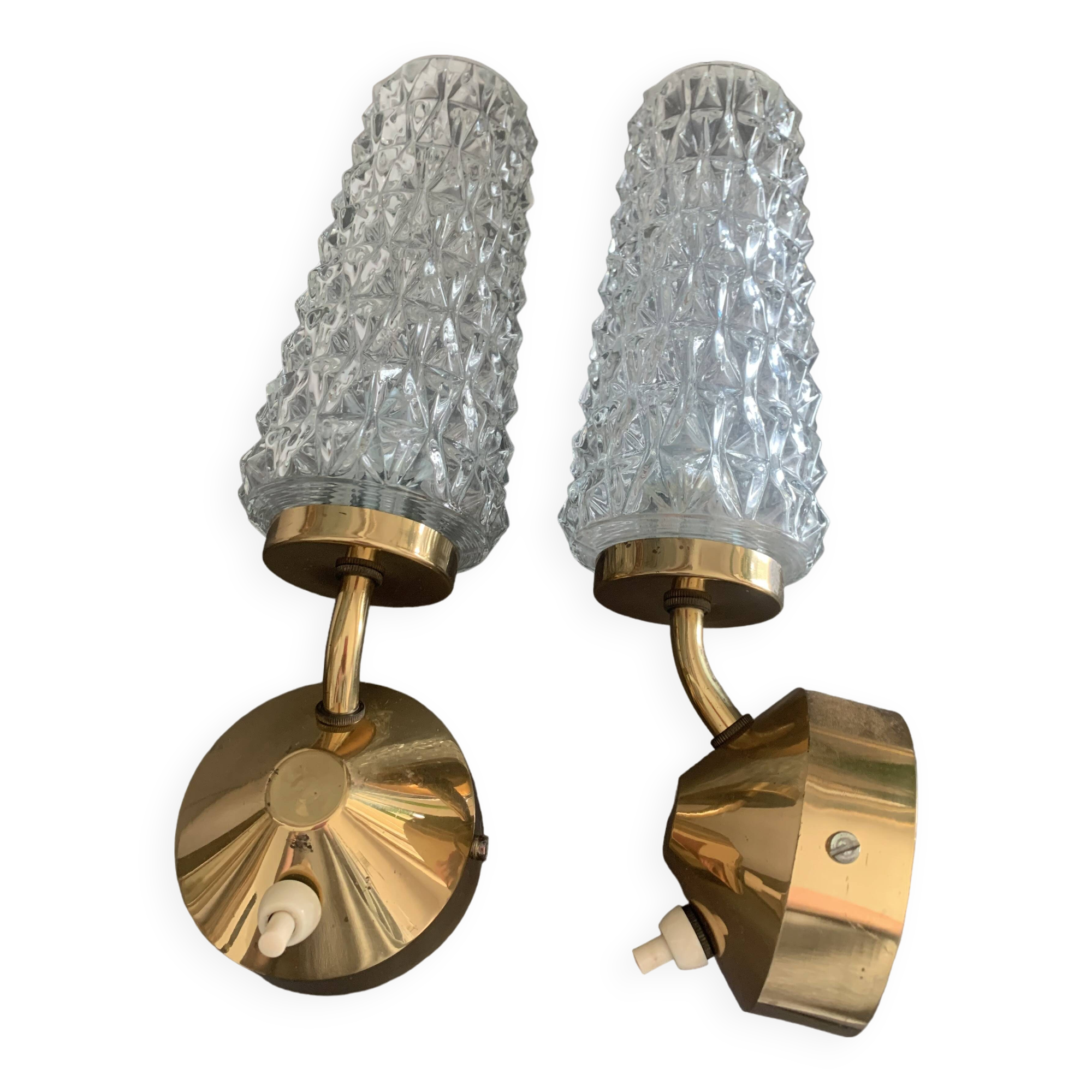 Pair of bedside lamps, Germany, 1960s