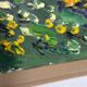 Huile sur toile suédoise – “fleurs” par lars "bjönni" andersson