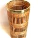 Umbrella stand Gabriella Crespi 1970s Bamboo Brass Height 51 cm