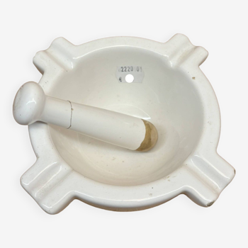 Porcelain mortar & pestle