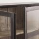 Meuble vitrine noir