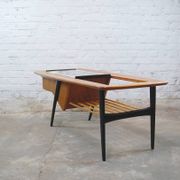 Coffee table with integrated bar by Alfred Hendrickx for Belform 1956