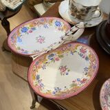 Minton English porcelain double display
