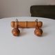 Vintage wall coat rack, popular art from the 60s/70s.