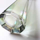 Stylish Spirit Decanter with Grey Original Stopper / Italy / 1960s