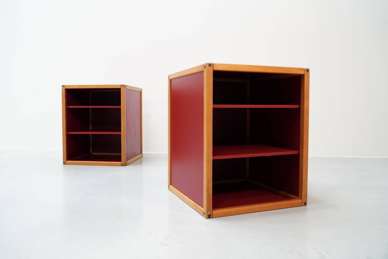 André Sornay, Pair of Modernist Storage Units