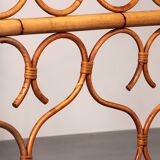 Vintage Rattan room divider or room divider made in Italy 1960