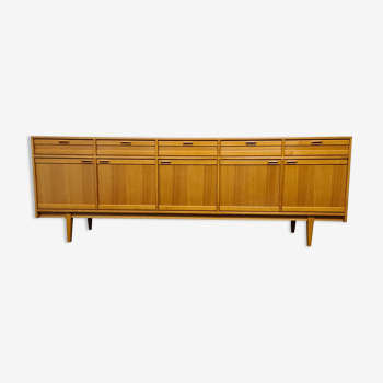 Vintage teak German sideboard by  Mustering