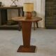 Art deco sapele veneer pedestal table 1940’s