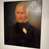 Tableau ancien portrait début XX siècle