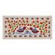 Hand-knotted rug, vintage Turkish rug 50x98 cm