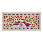 Hand-knotted rug, vintage Turkish rug 50x98 cm