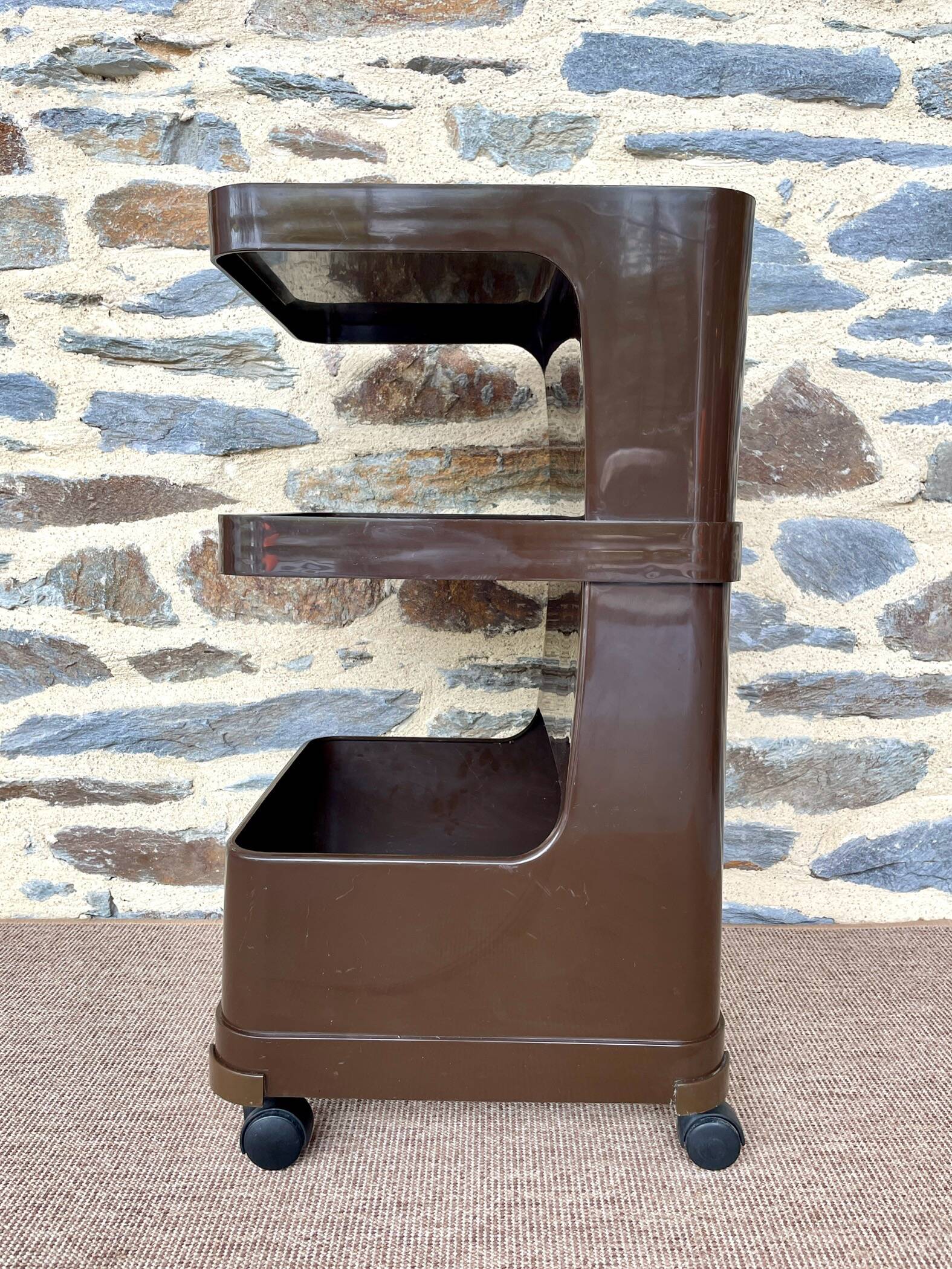 Flair serving trolley for Prisunic