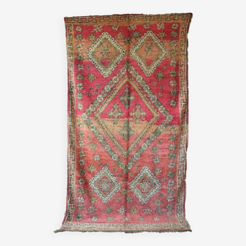 BOUJAD. Vintage Moroccan Rug, 200 x 370 cm