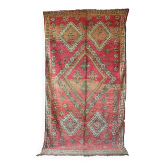 BOUJAD. Vintage Moroccan Rug, 200 x 370 cm