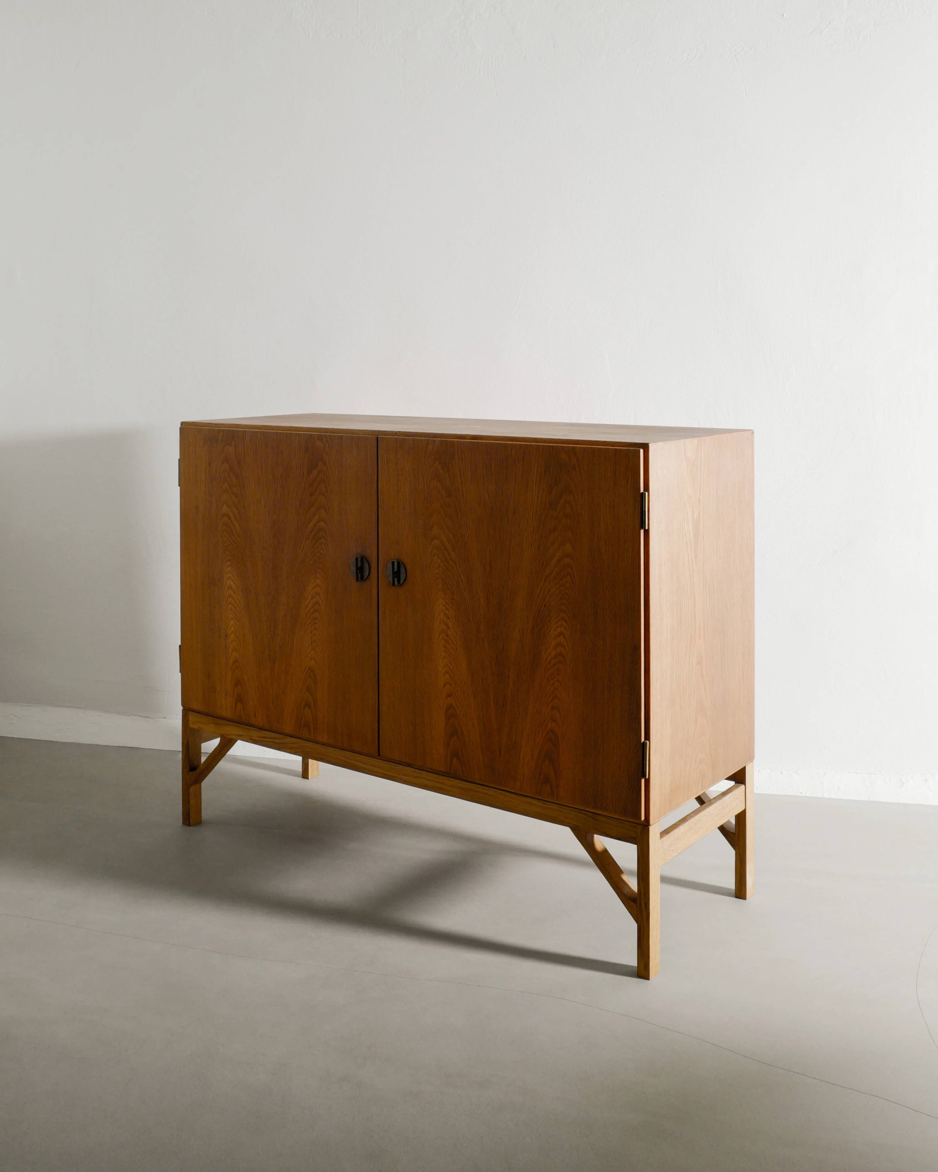 Vintage Danish Mid Century Wooden "232" Sideboard by Børge Mogensen, 1960s