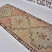 Vintage Antique Floral Oushak Rug sku 1286