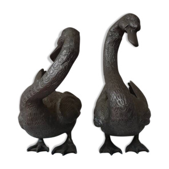 Bronze ducks