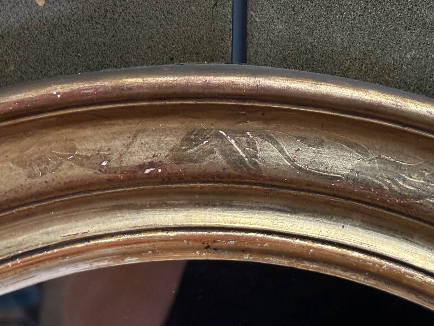 Louis philippe oval mirror