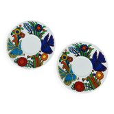 2 assiettes à dessert/soucoupes Acapulco Villeroy & Boch