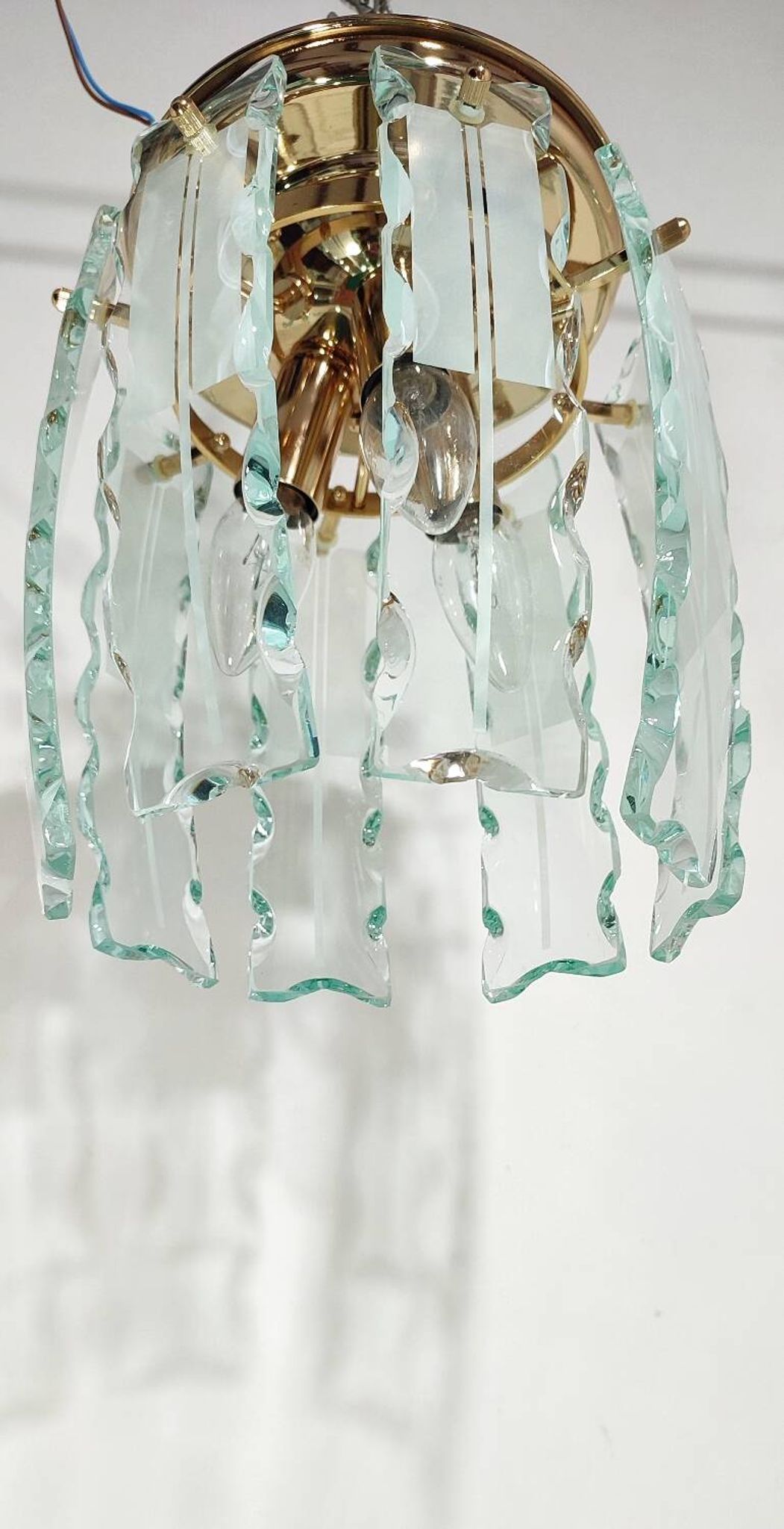 Lampe cristal. Espagne, années 1970.