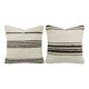 Set of 2 vintage kilim cushion covers 48x48 cm