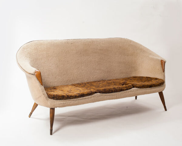 Salon sofa et 2 fauteuils originaux de Nanna and Jørgen Ditzel